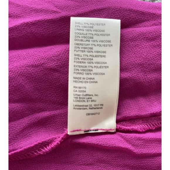 Free People Dress Women Pink Hailey Maxi Balloon Sleeves Tie Preppy Size 2 NWT - Picture 15 of 16